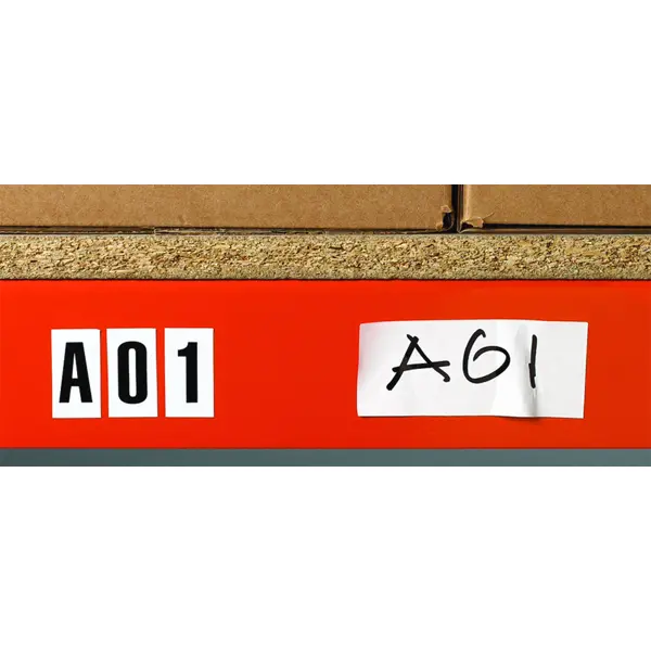 Magnetische Buchstaben – Mix, Zeichen A-Z, Höhe 43 mm, weißer Hintergrund