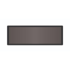 Magnetische Etikettentaschen – schwarz, 60×100 mm, 100er-Pack