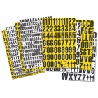 Magnetische Zahlen – Mix, Zeichen 0-9, Höhe 43 mm, weißer Hintergrund