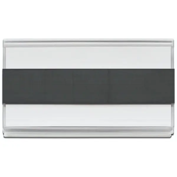 Magnetleiste, Etikettenhalter, Typ V – 38 mm × 1 m, 10er-Pack