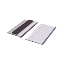 Magnetleiste, Etikettenhalter, Typ V – 54×100 mm, 100er-Pack
