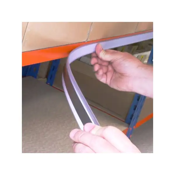 Magnetleiste, Etikettenhalter, Typ V – 80×200 mm, 50er-Pack