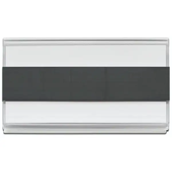 Magnetleiste, Etikettenhalter, Typ V – 80×200 mm, 50er-Pack