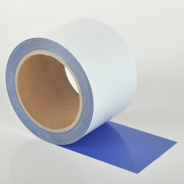 Markierung für Gefrieranlagerung WT-5020 mit Antirutsch-Oberfläche – Folie, blau, 50 mm × 5 m