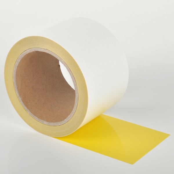 Markierung für Gefrieranlagerung WT-5020 mit Antirutsch-Oberfläche – Folie, gelb, 50 mm × 5 m