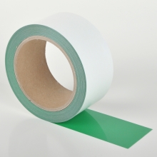 Markierung für Gefrieranlagerung WT-5020 mit Antirutsch-Oberfläche – Folie, grün, 50 mm × 5 m