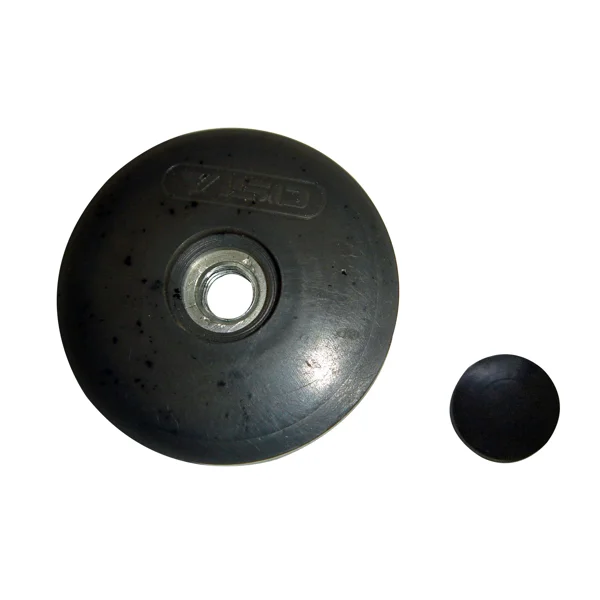 Metallpfosten Standard – H.1000 mm, gelb-schwarz