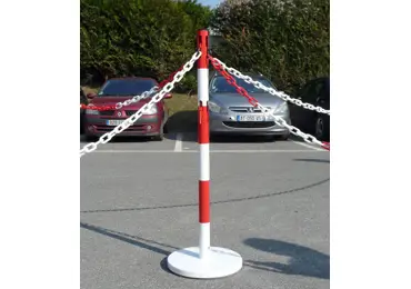 Metallpfosten Standard, H.1000 mm