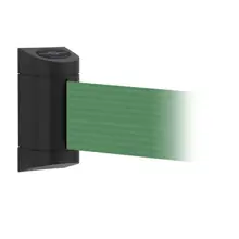 MIDI Plus Wandkassette, schwarz – grünes Band 2 m (B. 150 mm)