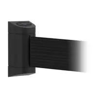 MIDI Plus Wandkassette, schwarz – schwarzes Band 2 m (B. 150 mm)