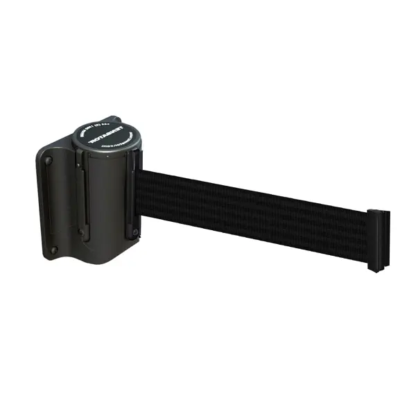 Mini Wandkassette, schwarz – schwarzes Band 3,65 m