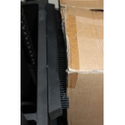 Mobile magnetische Stoßstange für Flurfördertechnik mit Gummiborsten – 400×50×50mm