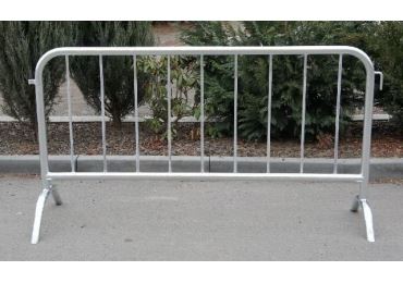 Mobile Metallabsperrung CLASSIC BARRIER – Länge 100 cm