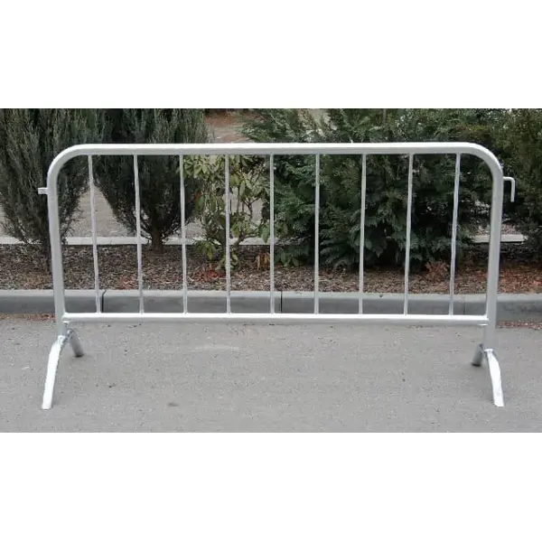 Mobile Metallabsperrung CLASSIC BARRIER – Länge 250 cm, Profil 32