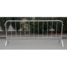 Mobile Metallabsperrung CLASSIC BARRIER – Länge 300 cm, Profil 28