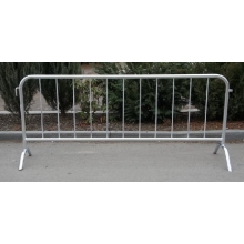 Mobile Metallabsperrung CLASSIC BARRIER – Länge 300 cm, Profil 32