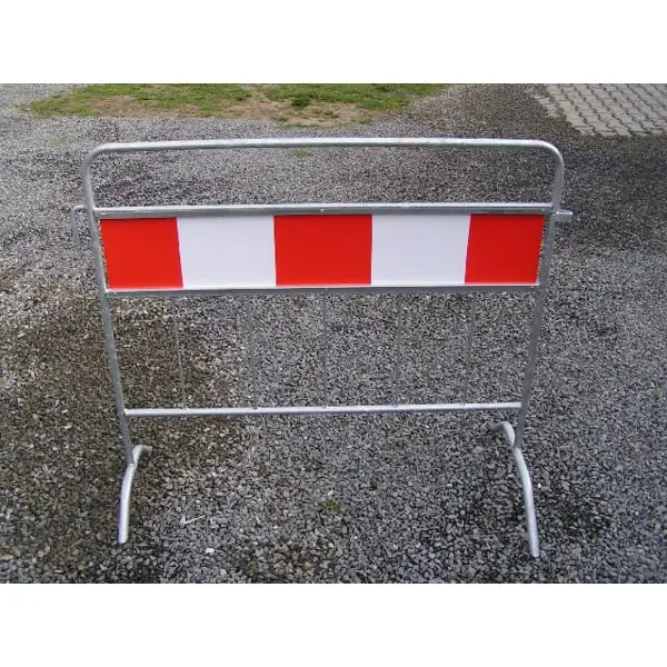 Mobile Metallabsperrung ROAD GUARD – Länge 100 cm, Profil 22