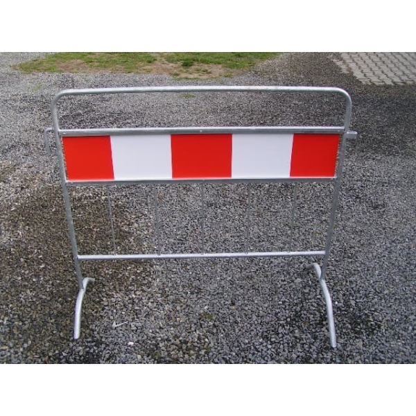 Mobile Metallabsperrung ROAD GUARD – Länge 100 cm, Profil 28