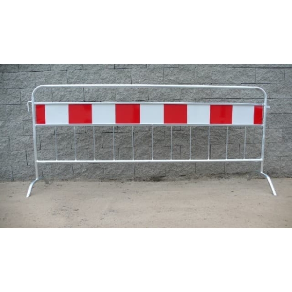 Mobile Metallabsperrung ROAD GUARD – Länge 200 cm, Profil 28