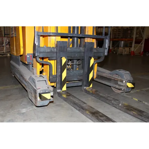 Mobiler Magnet-Prallschutz für Flurfördertechnik Bumper Medium, gerade – 400×50×50 mm