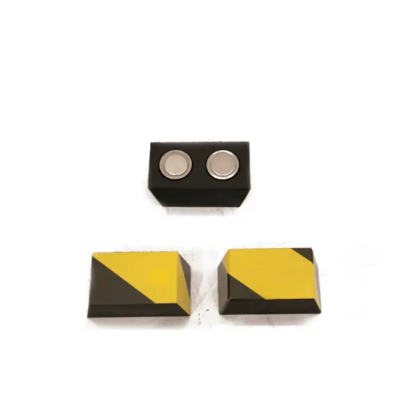 Mobiler Magnet-Prallschutz für Flurfördertechnik Bumper Mini – 100×50×50 mm
