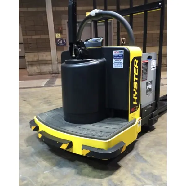 Mobiler Magnet-Prallschutz für Flurfördertechnik  Bumper V, biegsam – 400×50×50 mm