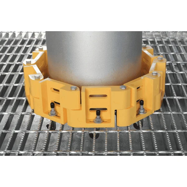 Modulare Prallschutz-Platte Toeboard T5, gelb, 165×102mm, 10er-Pac