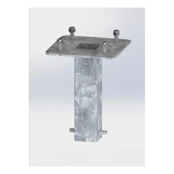 Montagefuß – Zink