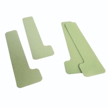 Nachleuchtende Boden- und Wandmarkierung, Treppenmarkierung – PVC, 37 mm × 160 mm, 5er-Pack