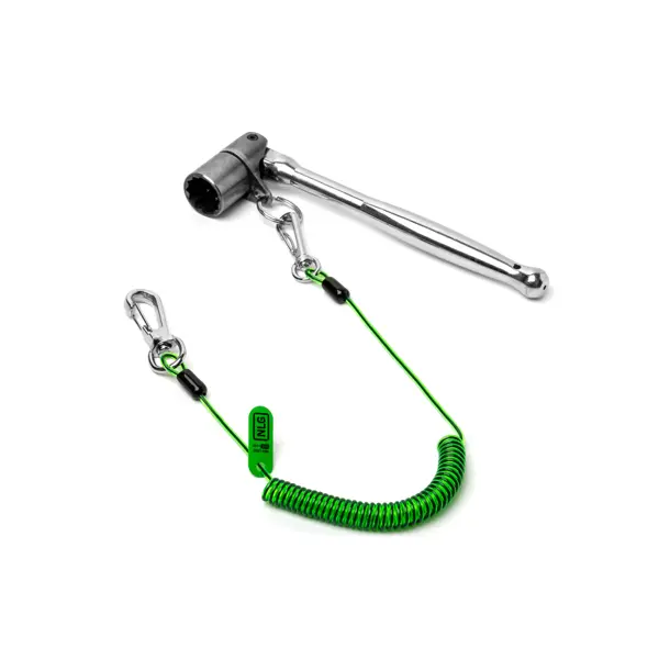 NLG für Schraubenschlüssel mit 1 kg Tragfähigkeit – grün, Metall