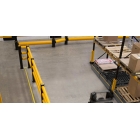 Palettenpodest UnderGuard inkl. MwSt. ForkGuard Kerb Barrier – Nylon, Schwarz, 1241×1070 mm