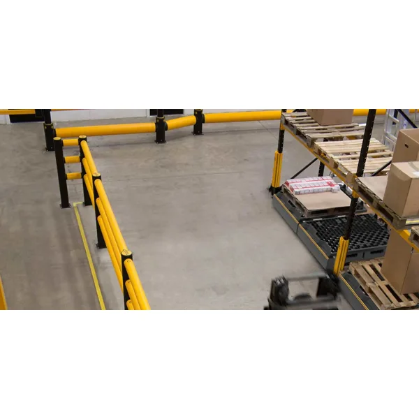 Palettenpodest UnderGuard – Nylon, Schwarz, 1241×1070 mm