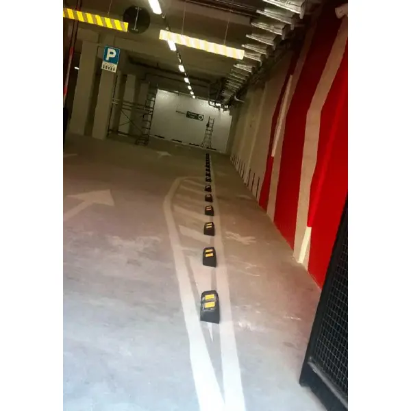 Parkstopper für LKW Super Stop – 150×300×1000 mm, ohne Anker