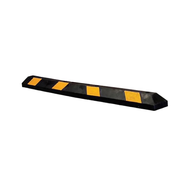 Parkstopper für PKW mit Reflexstreifen – 1200×150×100 mm