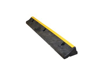 Parkstopper für Pkw und Kleintransporter WheelStop 1000 – 1000×140×80 mm, schwarz-gelb