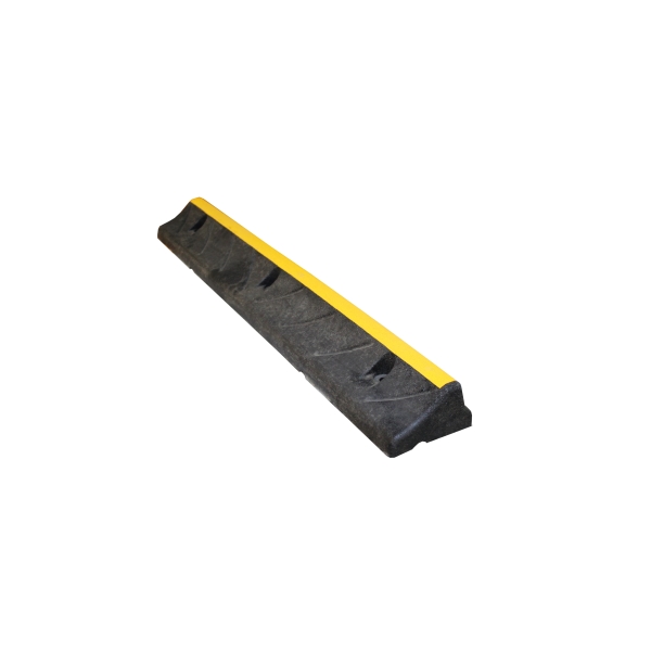 Parkstopper für Pkw und Kleintransporter WheelStop 1000 – 1000×140×80 mm, schwarz-gelb