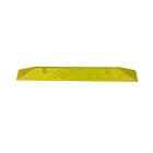 Parkstopper für Pkw WheelStop Economic – gelb, ohne Verankerung, 780×60×80mm