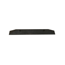 Parkstopper für Pkw WheelStop Economic – schwarz, ohne Verankerung, 780×60×80mm