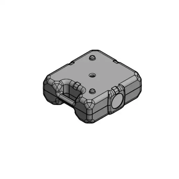 Pfostenfuß für Aluminiumgeländer VarioRail ALU Stabil 24