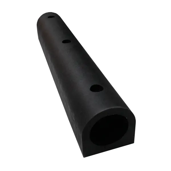 Prallschutz aus vulkanisiertem Gummi Heavy Duty Rubber 900 – 150×150×900 mm