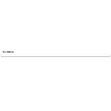 PVC-Abdeckleisten für selbstklebende und magnetische Halterungen – 10×500 mm, 20er-Pack