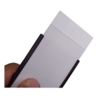 PVC-Abdeckleisten für selbstklebende und magnetische Halterungen – 20×80 mm, 100er-Pack