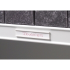 PVC-Abdeckleisten für selbstklebende und magnetische Halterungen – 20×80 mm, 100er-Pack