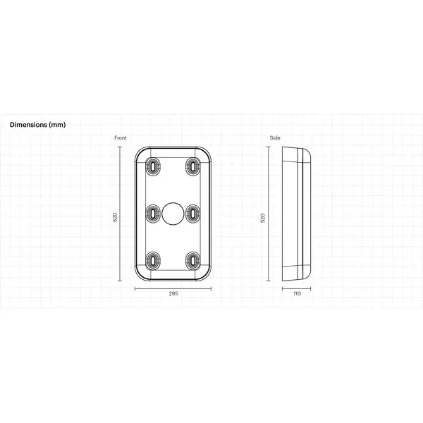 Doraz na rampy Dock Buffer – pár