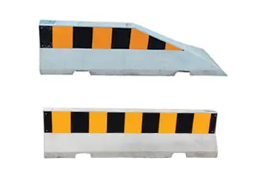 Reflektierender Kleber für Betonschutzwände