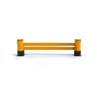 Regálová koncová zábrana A-SAFE, eFlex Double RackEnd Barrier s dvojitým opláštením – 0,6 m