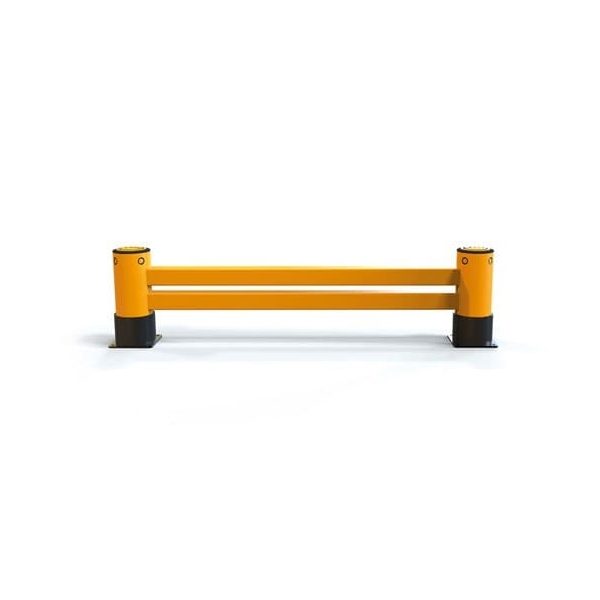 Regalendschutz A-SAFE, eFlex Double RackEnd Barrier mit doppelter Ummantelung – 0,6 m
