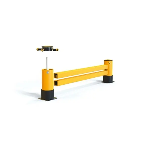 Regalendschutz A-SAFE, eFlex Double RackEnd Barrier mit doppelter Ummantelung – 0,7 m