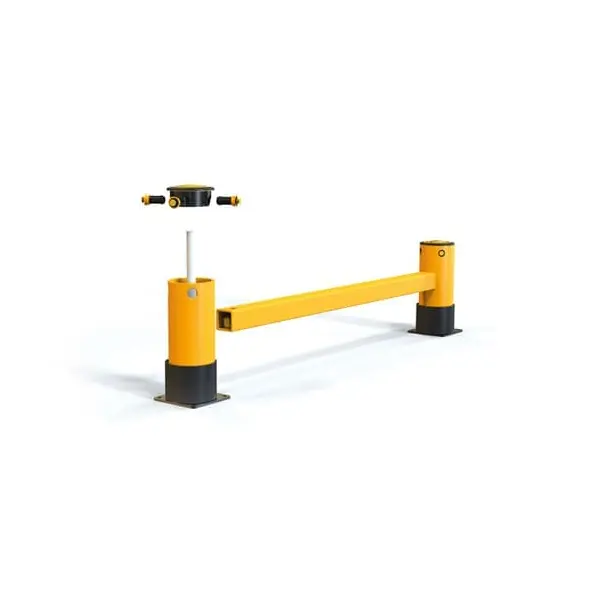 Regalendschutz A-SAFE, eFlex Single RackEnd Barrier mit doppelter Ummantelung – 4,4 m