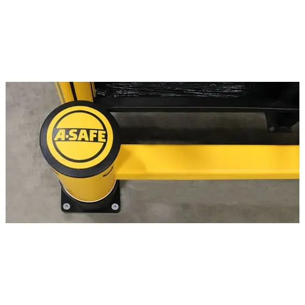Regalendschutz A-SAFE, eFlex Single RackEnd Barrier mit doppelter Ummantelung – 4,4 m